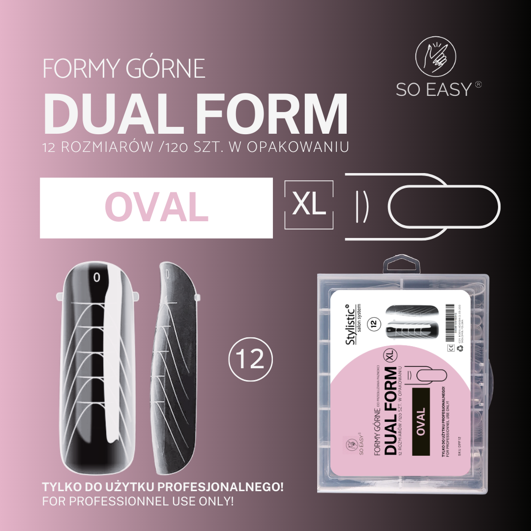 STYLISTIC DUAL FORM  OVAL XL 12