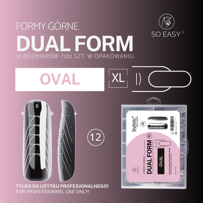 STYLISTIC DUAL FORM  OVAL XL 12