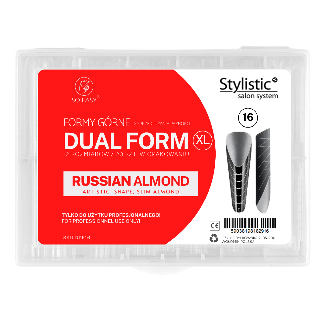 STYLISTIC DUAL FORM RUSSIAN ALMOND XL 16