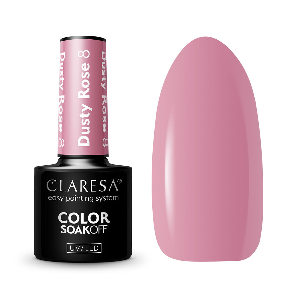 Claresa Vernis Hybride Dusty Rose 8 - 5g