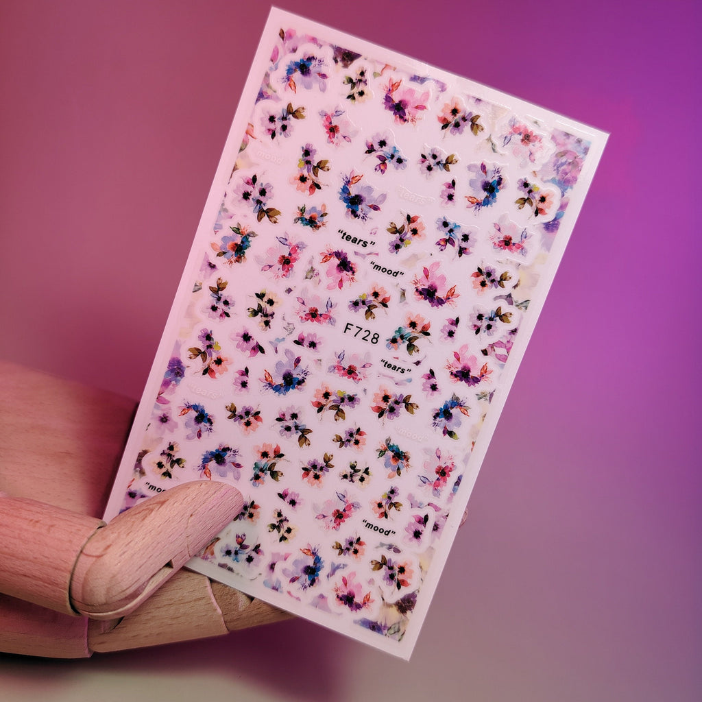 3D NAIL ART STICKER F728