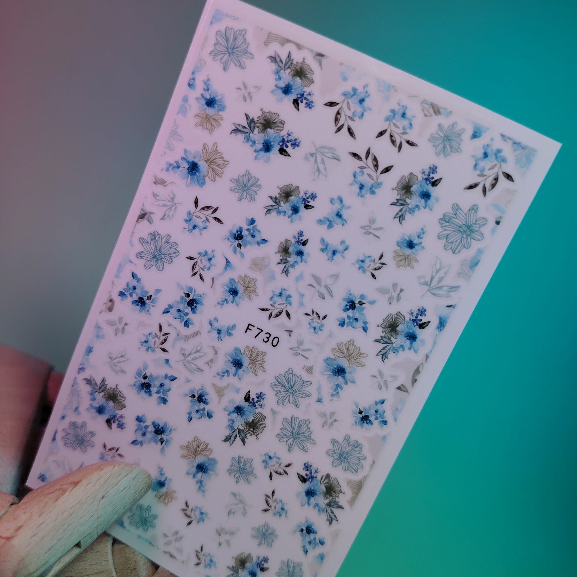 3D NAIL ART STICKER F730
