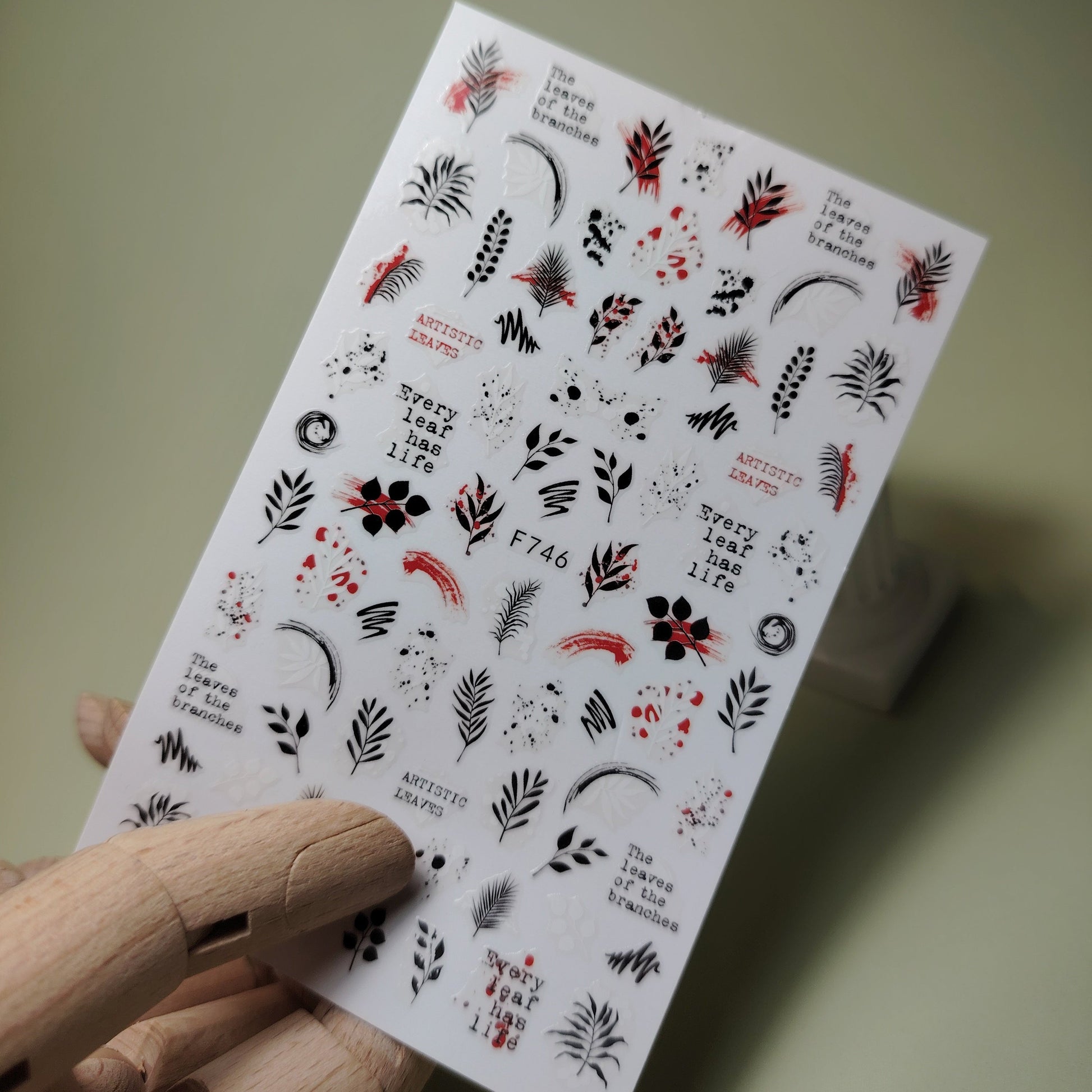 NAIL STICKER F746