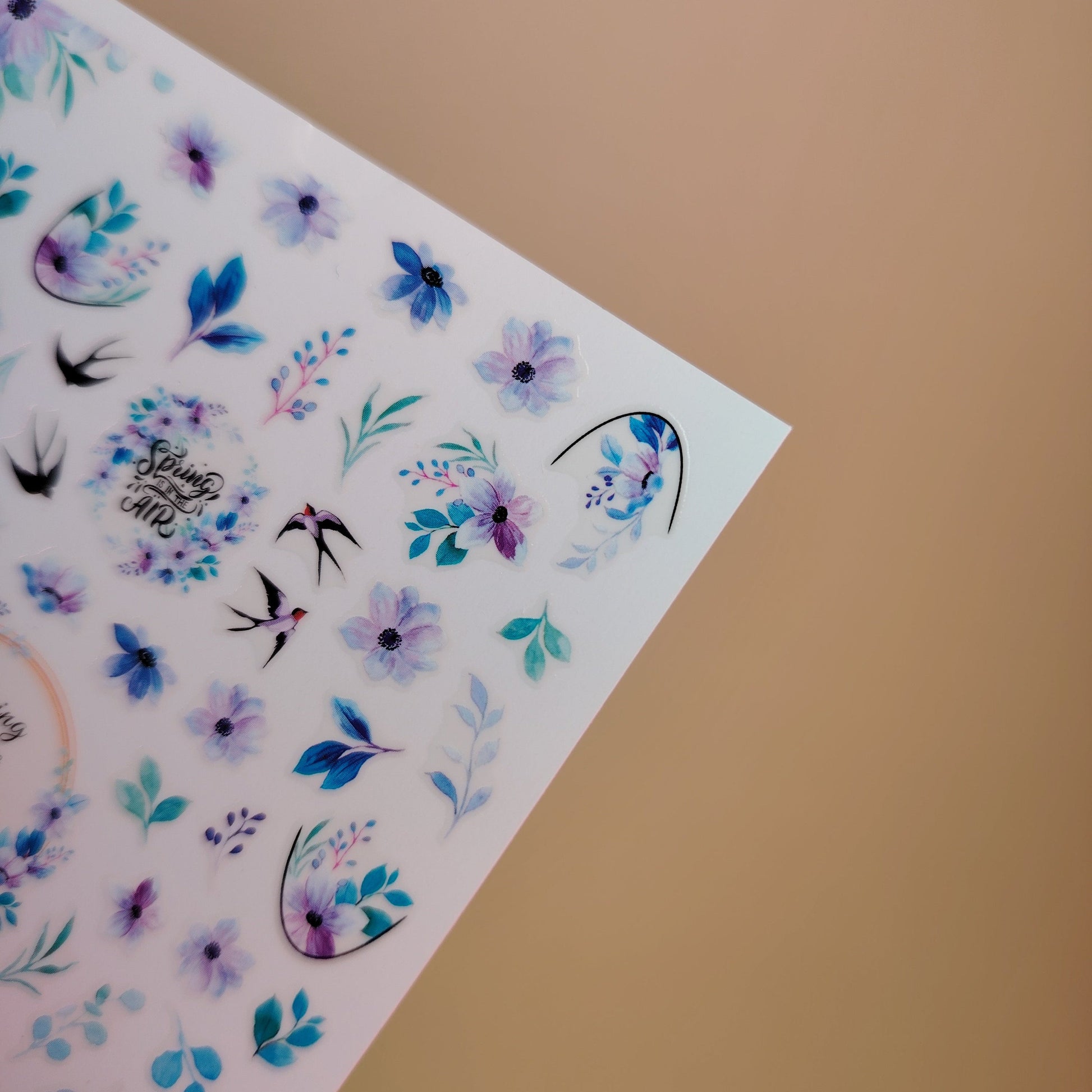 3D NAIL ART STICKER F850