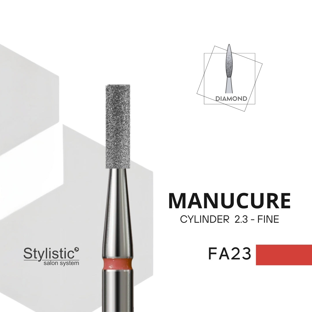 EMBOUT DIAMANT FA23 CYLINDER  2.3 - FINE