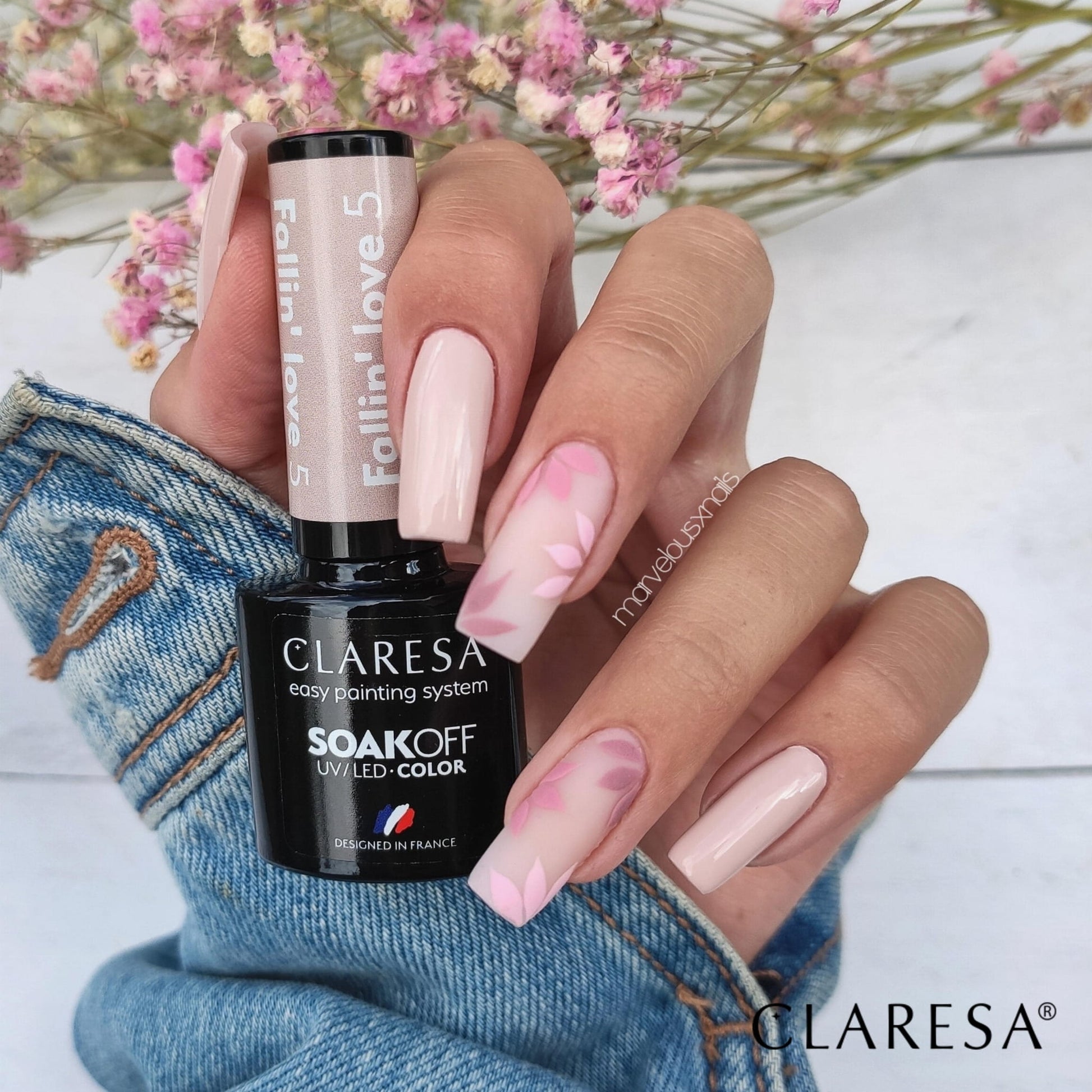 Claresa Vernis Hybride FALLIN LOVE 5 -5g