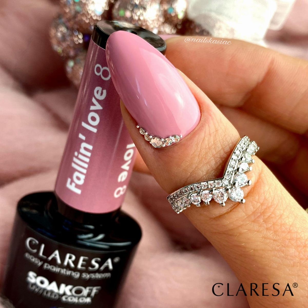 Claresa Vernis Hybride FALLIN LOVE 8 -5g