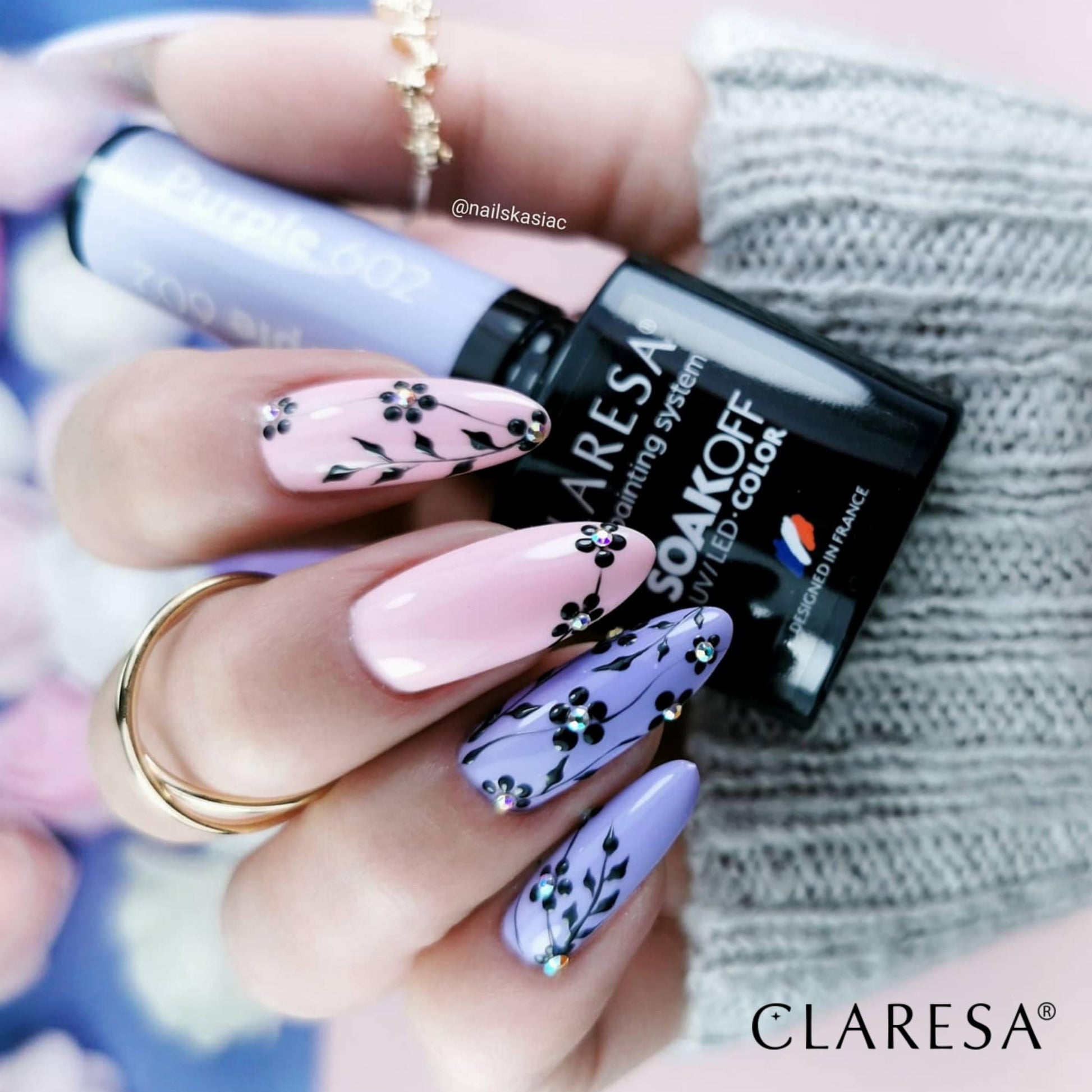 Claresa Vernis Hybride PURPLE 602 -5g