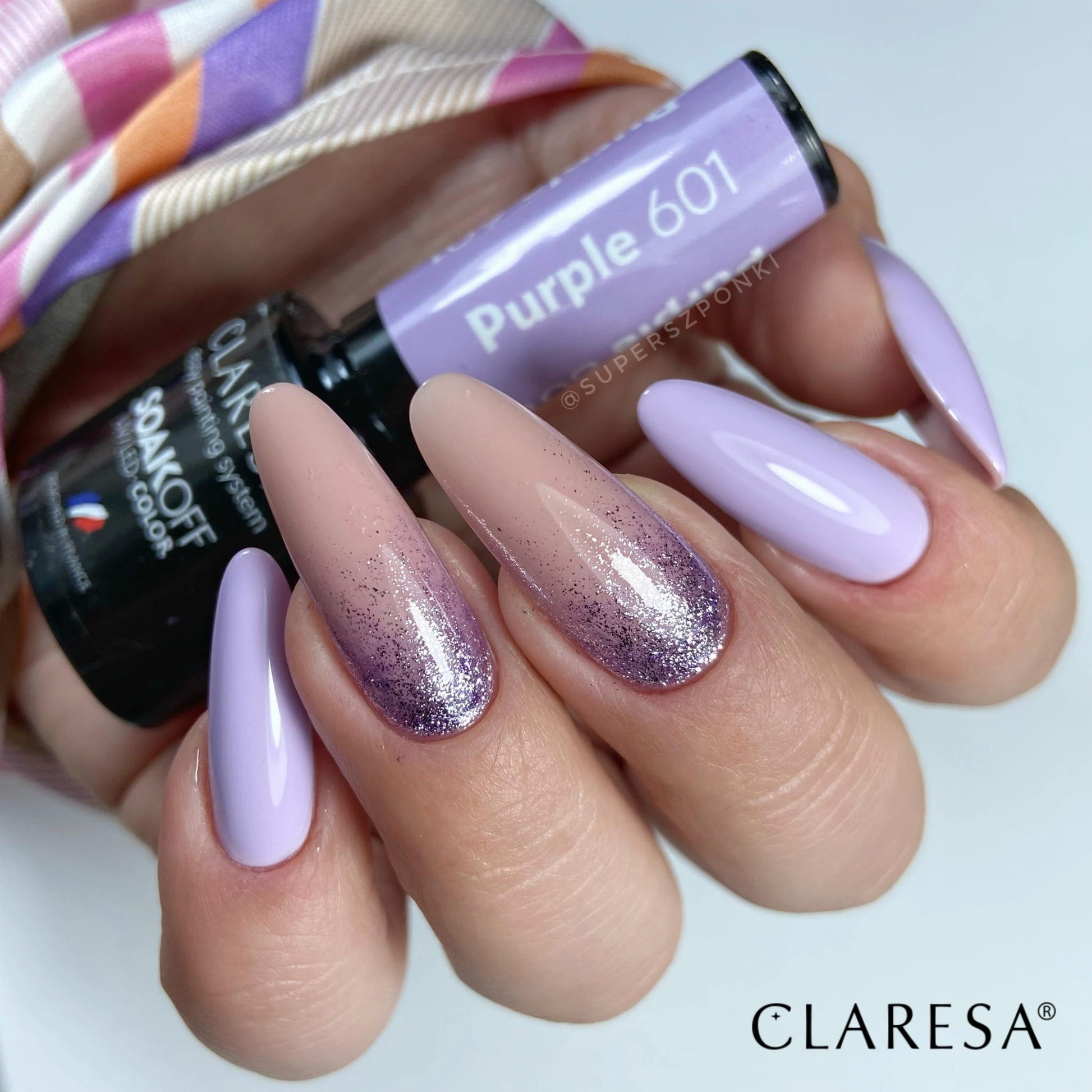 Claresa Vernis Hybride PURPLE 601 -5g