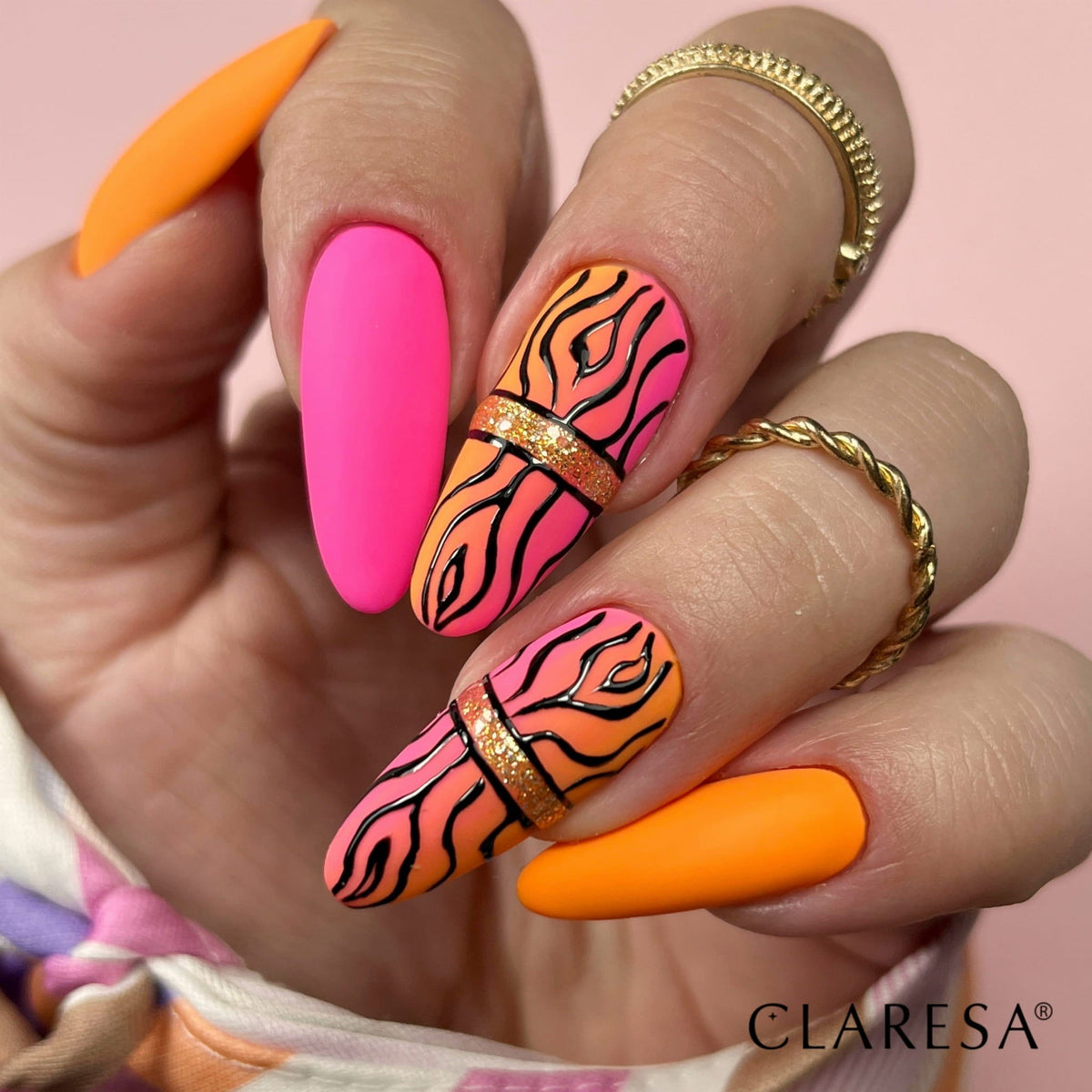CLARESA vernis hybride fluo 3 -5g