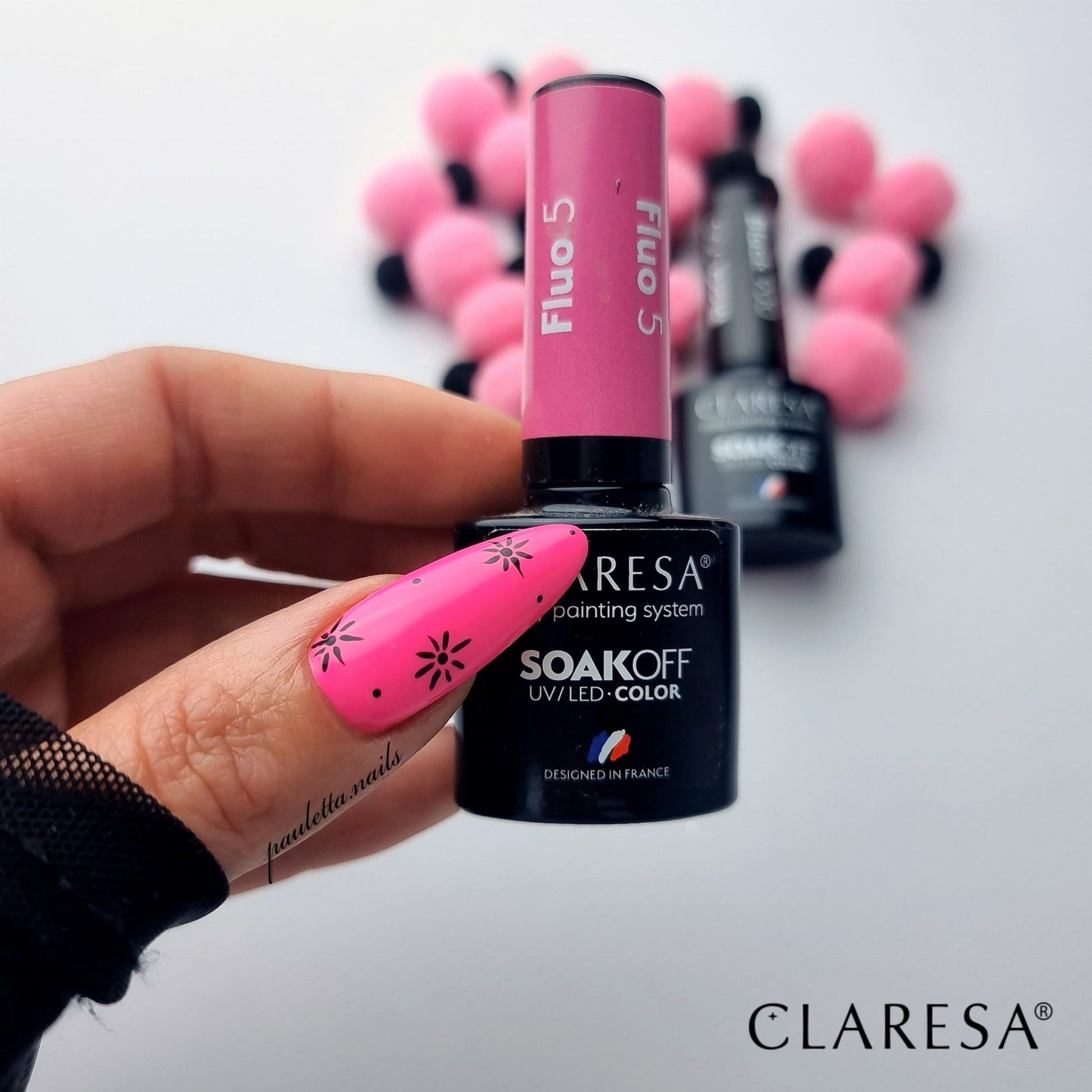 CLARESA vernis hybride fluo 5 -5g