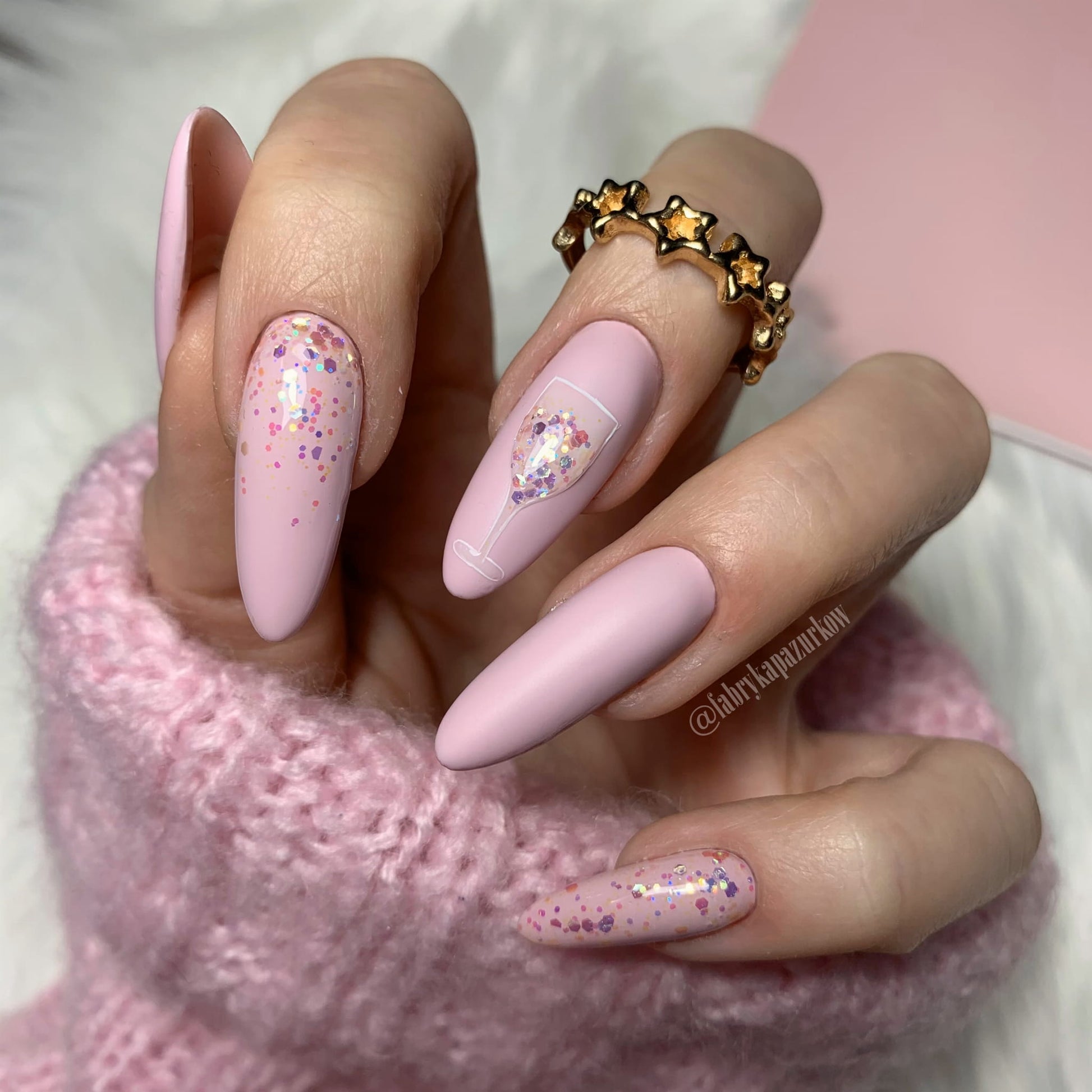 CLARESA LAKIER HYBRYDOWY GLITTER 2 5 g