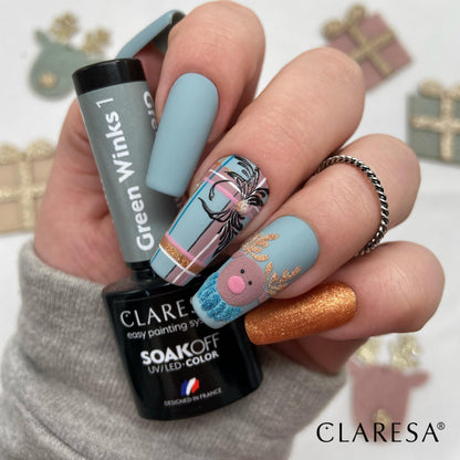 Claresa Vernis Hybride GREEN WINKS 1 -5g