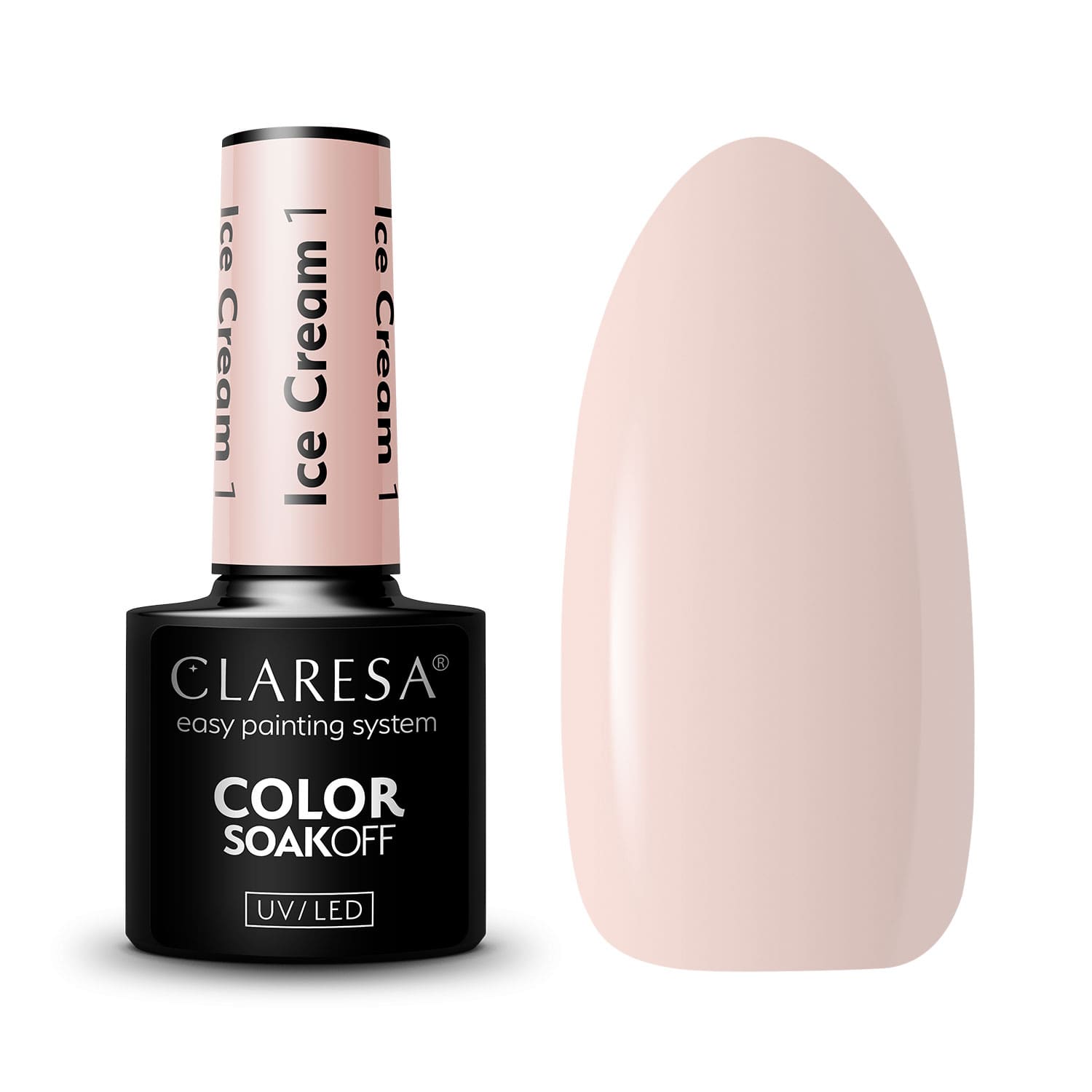 Claresa Vernis Hybride ICE CREAM 1 -5g