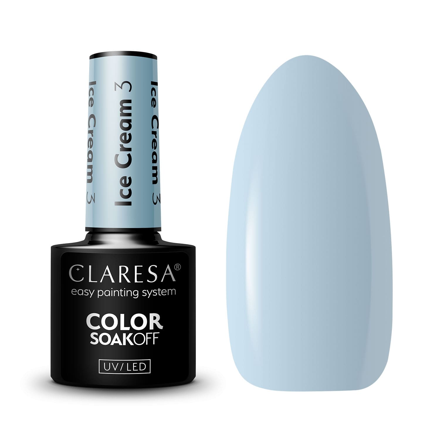 Claresa Vernis Hybride ICE CREAM 3 -5g