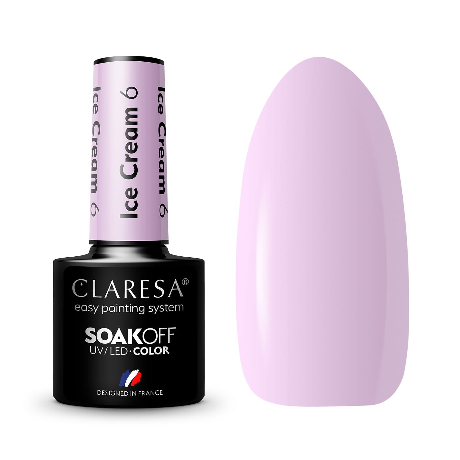 Claresa Vernis Hybride ICE CREAM 6 -5g