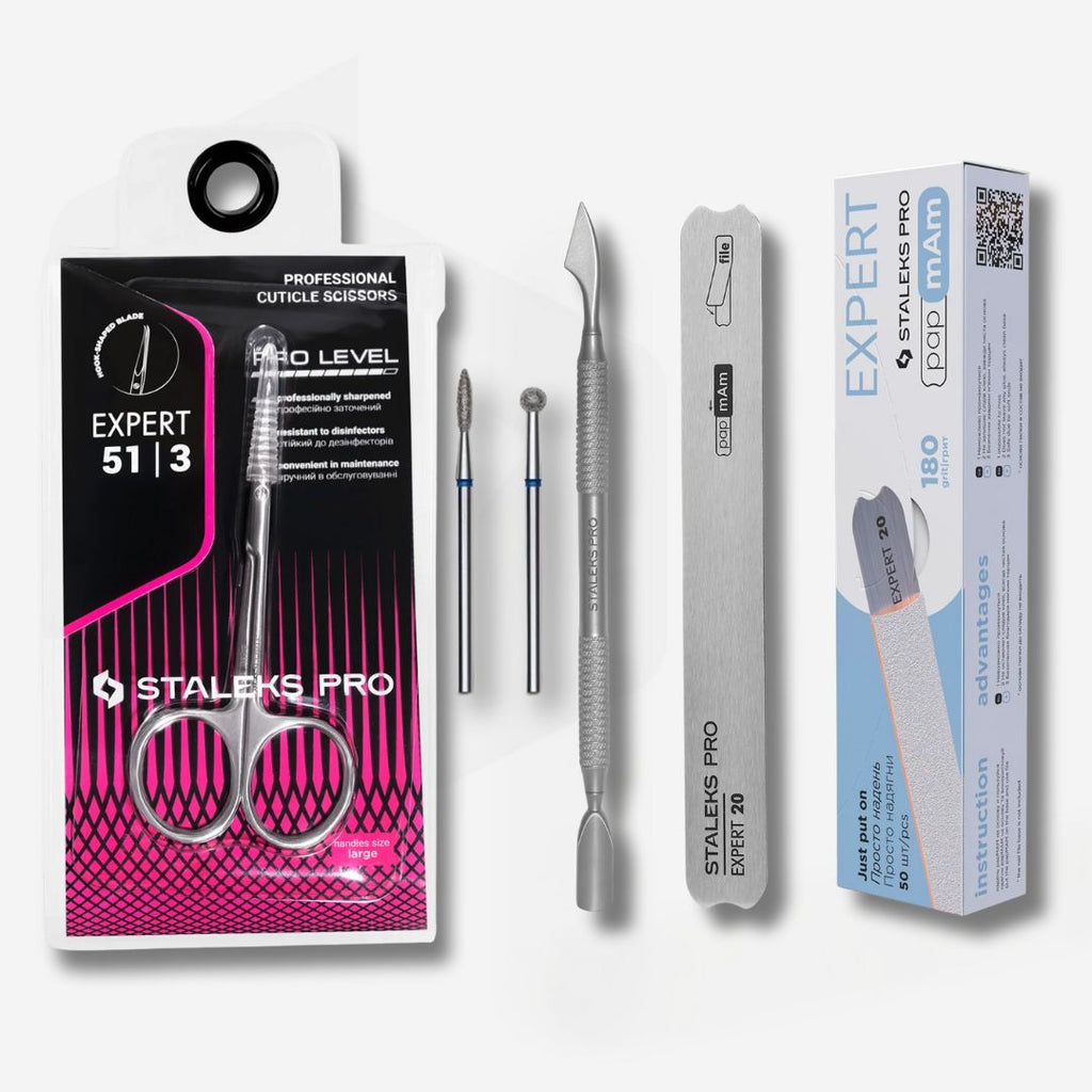 KIT EXPERT MANUCURE E01 STALEKS PRO