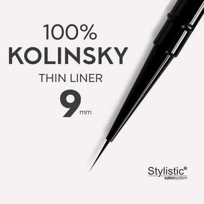PINCEAU LINER 100% KOLINSKY - KL09 STYLISTIC
