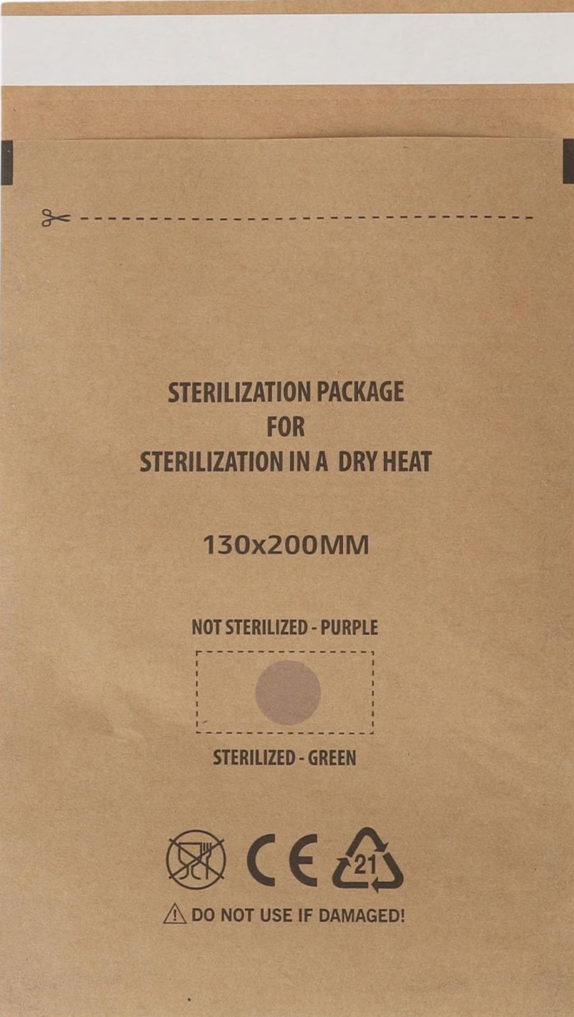 KRAFT POCHETTES DE STÉRILISATION AUTO ADHÉSIVES