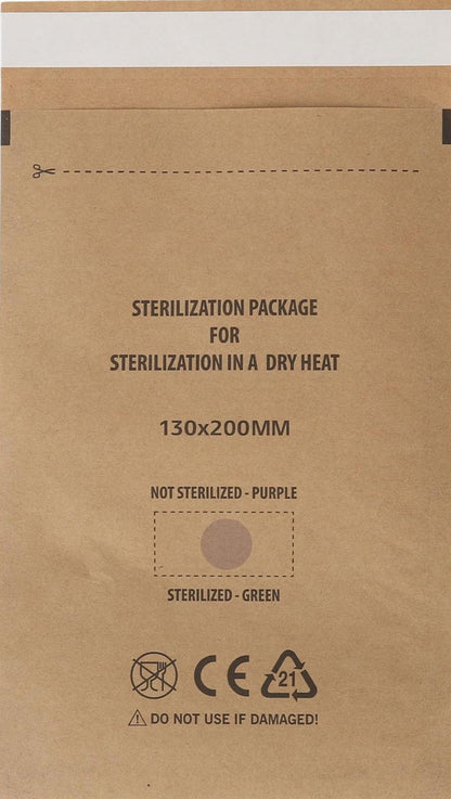 KRAFT POCHETTES DE STÉRILISATION AUTO ADHÉSIVES
