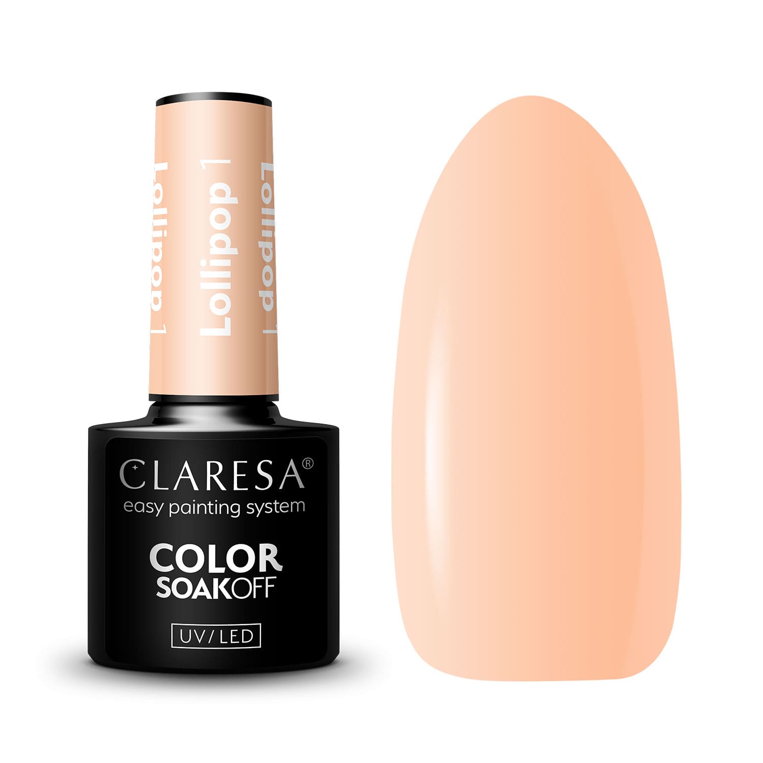 CLARESA Vernis à ongles hybride LOLLIPOP 1 -5g