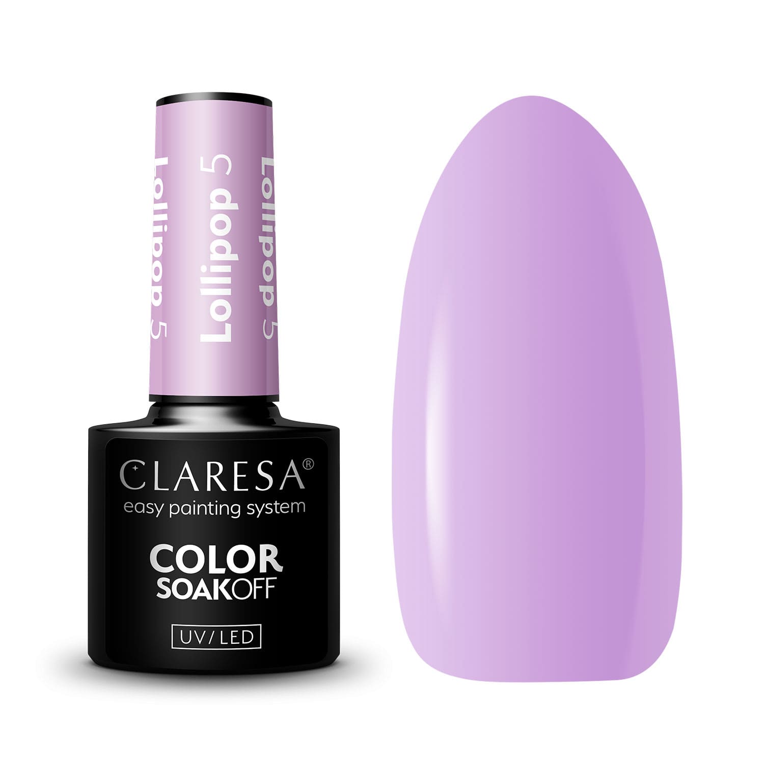 CLARESA Vernis à ongles hybride LOLLIPOP 5 -5g