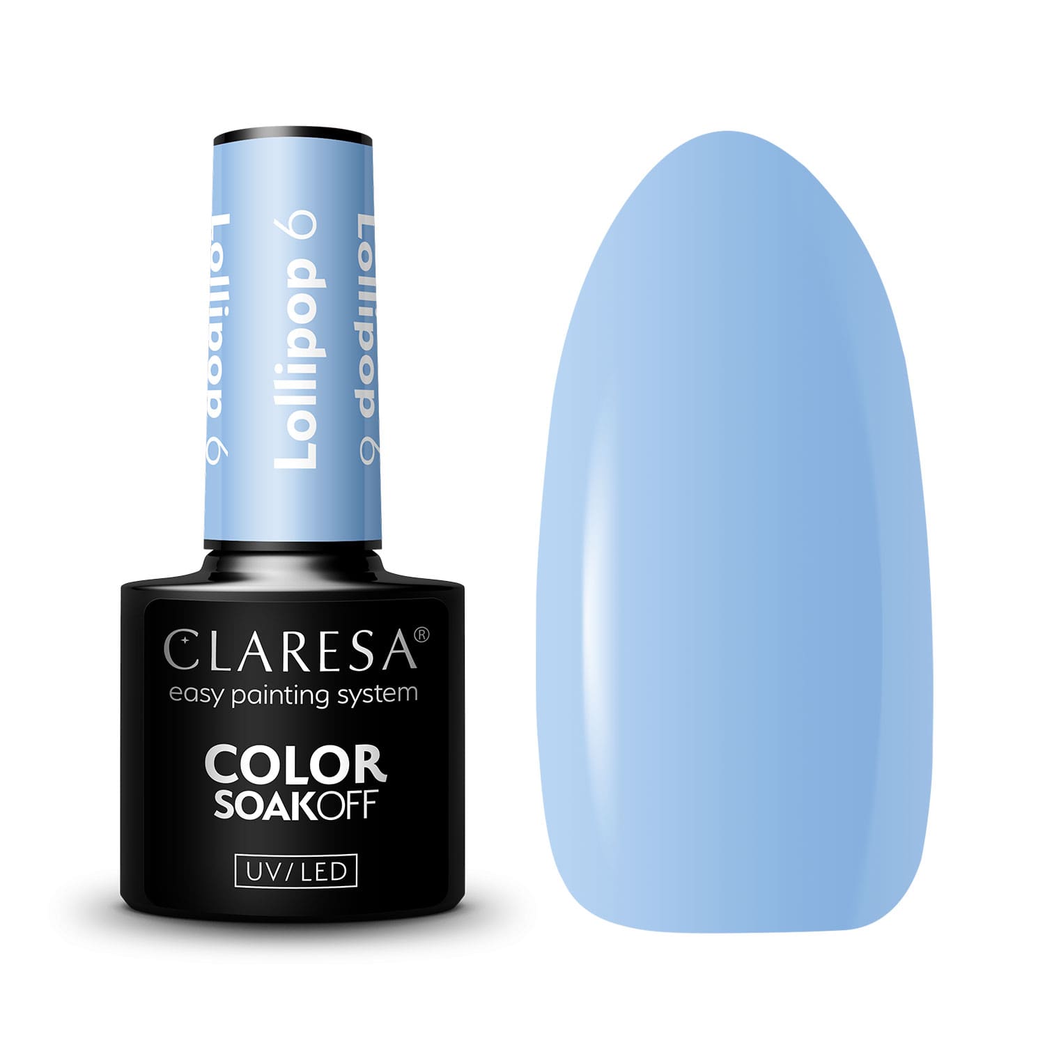 CLARESA Vernis à ongles hybride LOLLIPOP 6 -5g