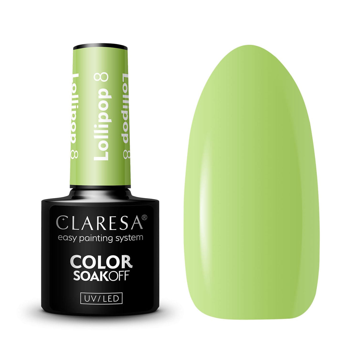 CLARESA Vernis à ongles hybride LOLLIPOP 8 -5g