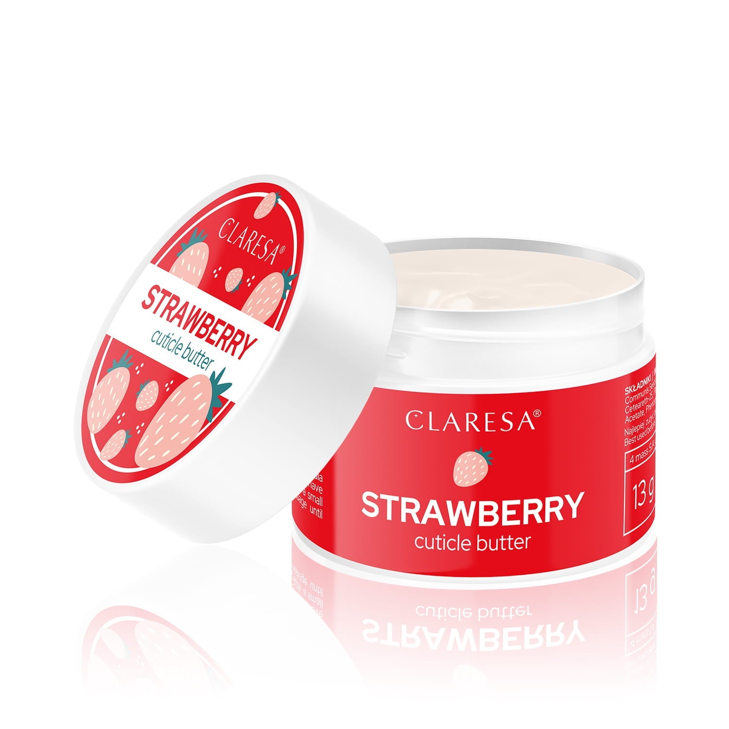Beurre pour cuticules à la fraise Claresa 13 g