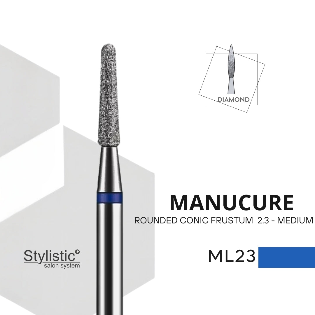 EMBOUT DIAMANT ML23 ROUNDED CONIC FRUSTUM  2.3 - Medium