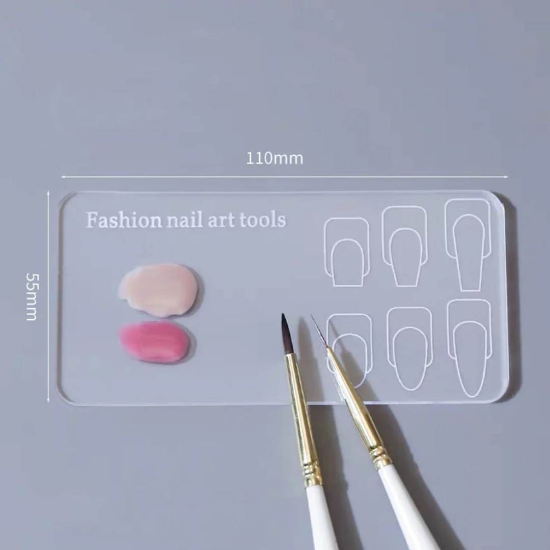 PALETTE NAIL ART PRACTICE  - ACRYLIC