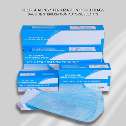 POCHETTES DE STÉRILISATION – AUTO-SCELLANTES