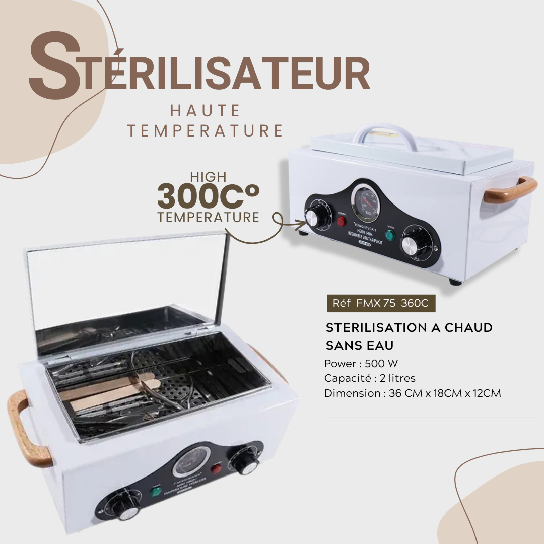 STÉRILISATEUR A CHALEUR SÈCHE KH-360 C FMX75