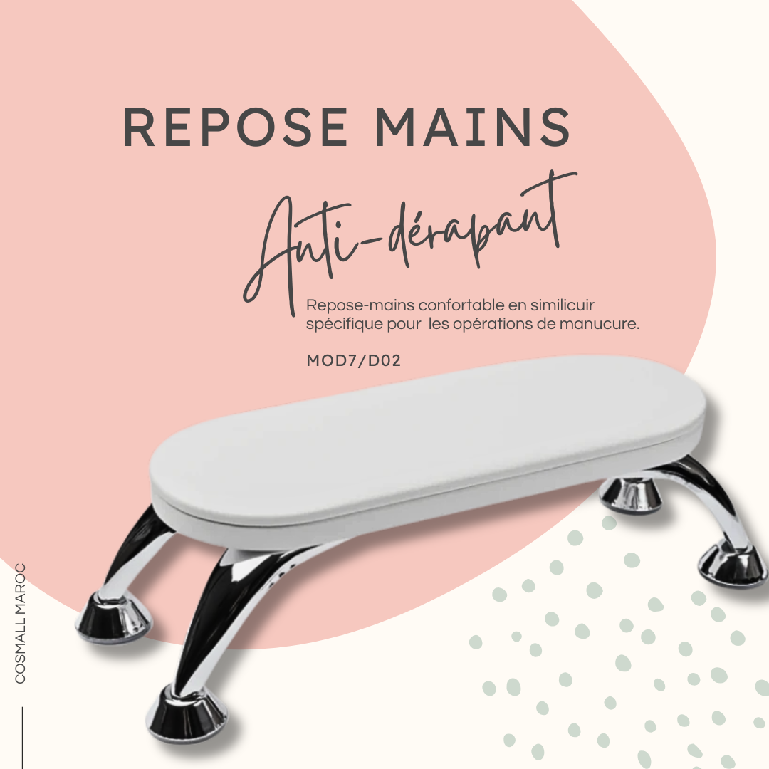 REPOSE MAINS MANUCURE Cuir Véritable D02
