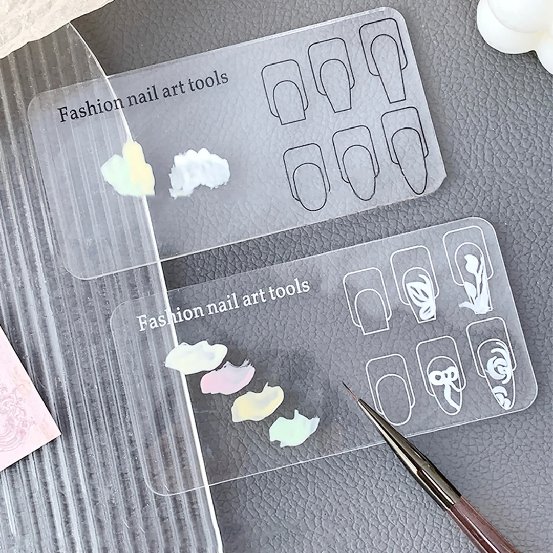 PALETTE NAIL ART PRACTICE  - ACRYLIC