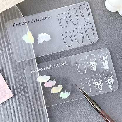 PALETTE NAIL ART PRACTICE  - ACRYLIC