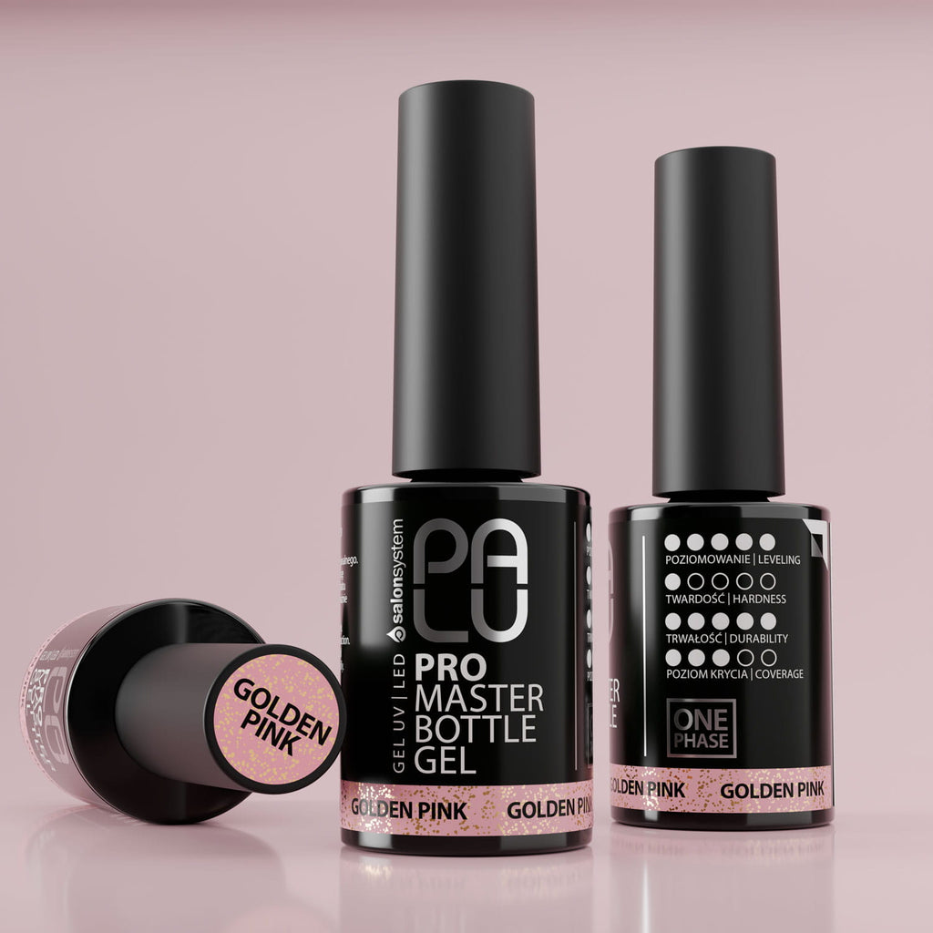 BIAB PRO MASTER BOTTLE GEL - GOLDEN PINK
