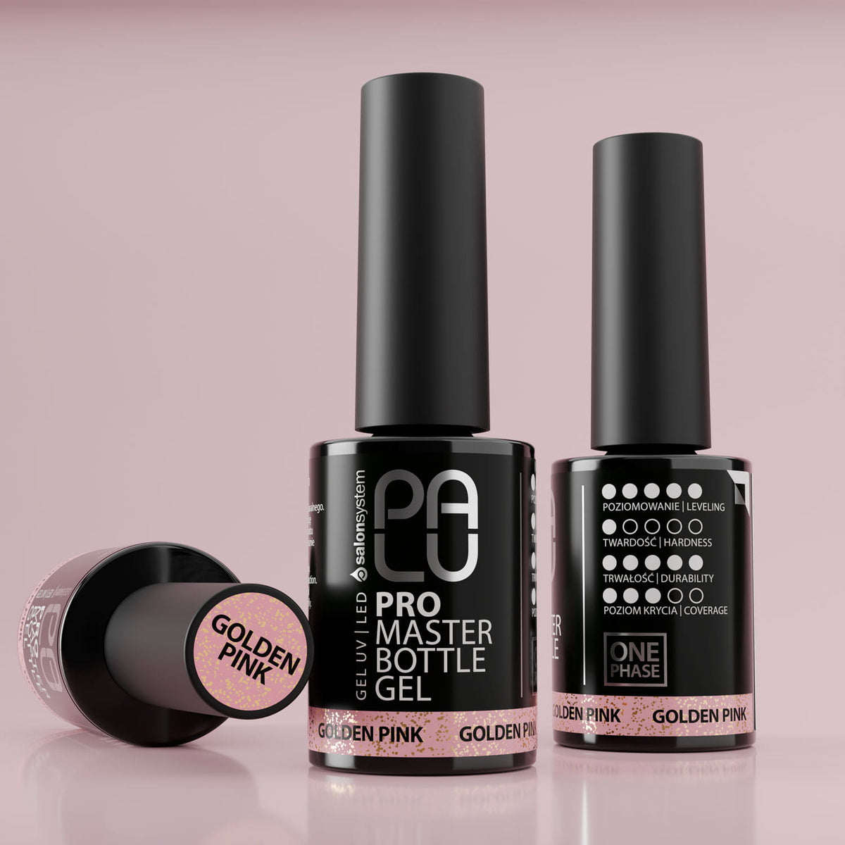 BIAB PRO MASTER BOTTLE GEL - GOLDEN PINK