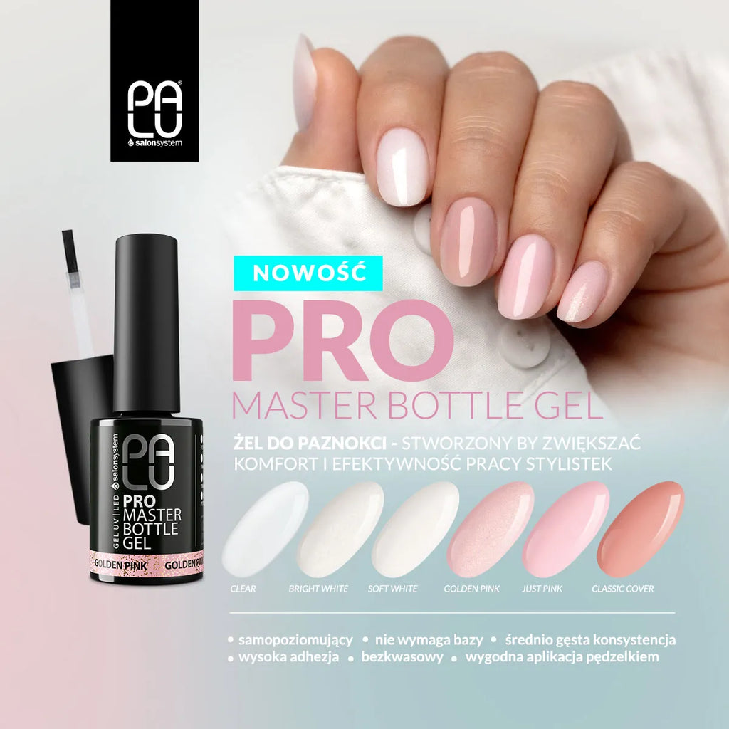 BIAB PRO MASTER BOTTLE GEL - GOLDEN PINK