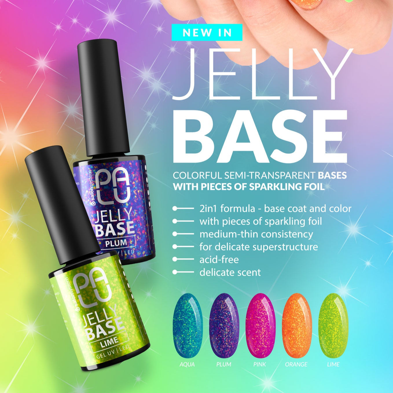 BIAB JELLY BASE PLUM 11g
