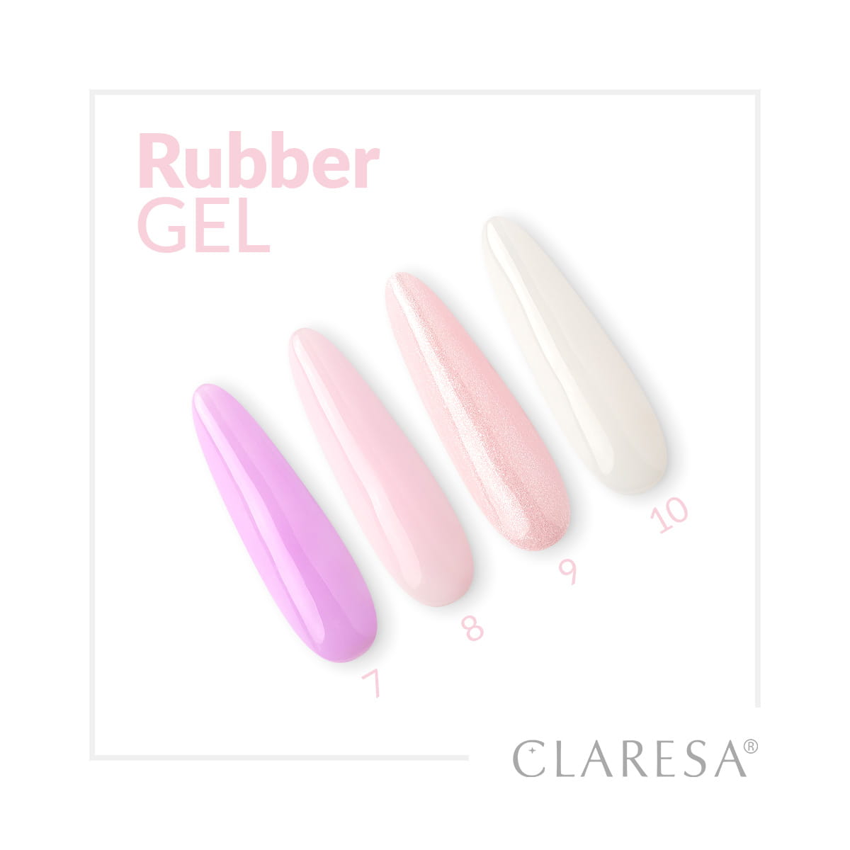 CLARESA  RUBBER GEL 10 45g