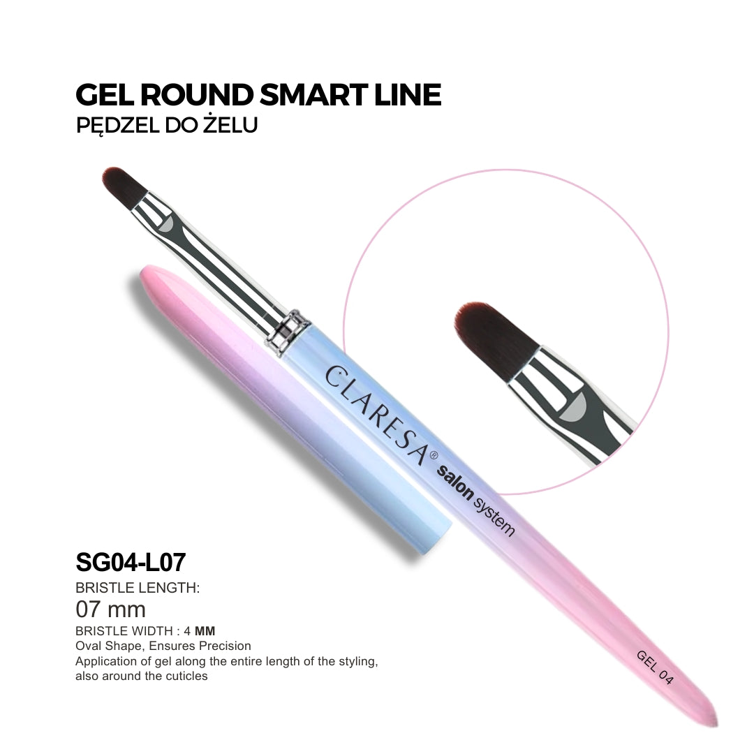 PINCEAU GEL OVAL SMART- SG04-L07