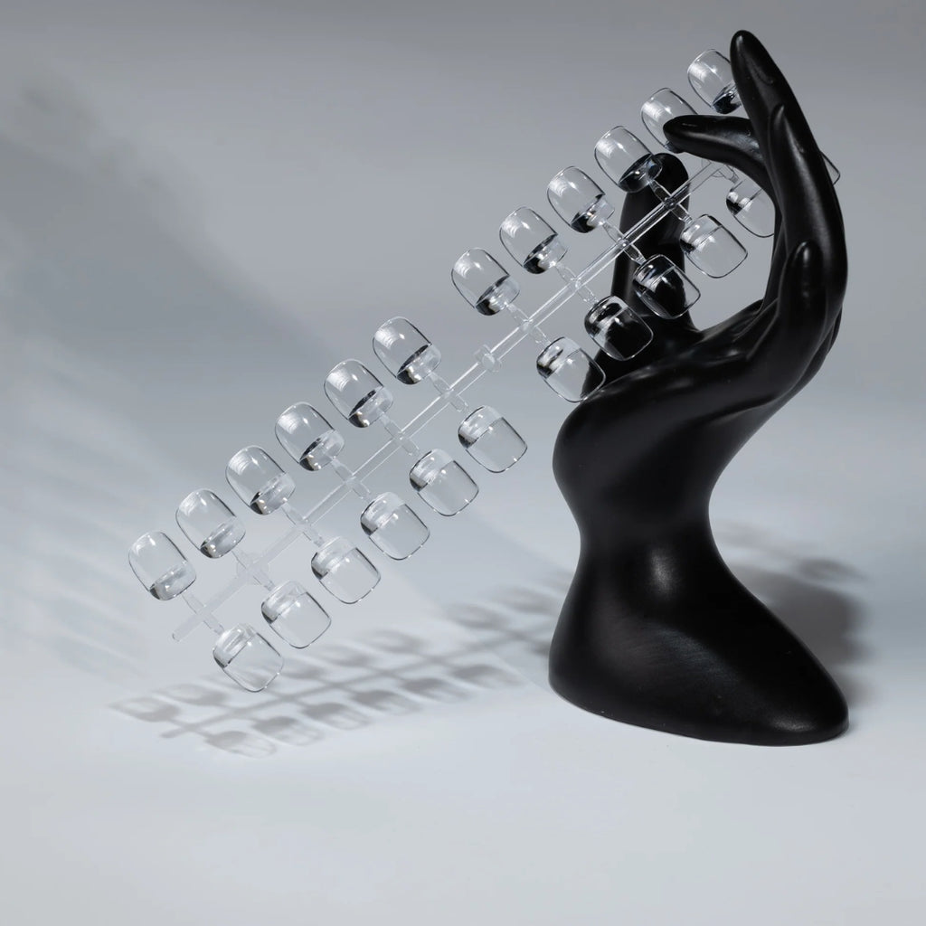 NAIL ART DISPLAY - CLEAR SOFT SQUARE 120 PCS