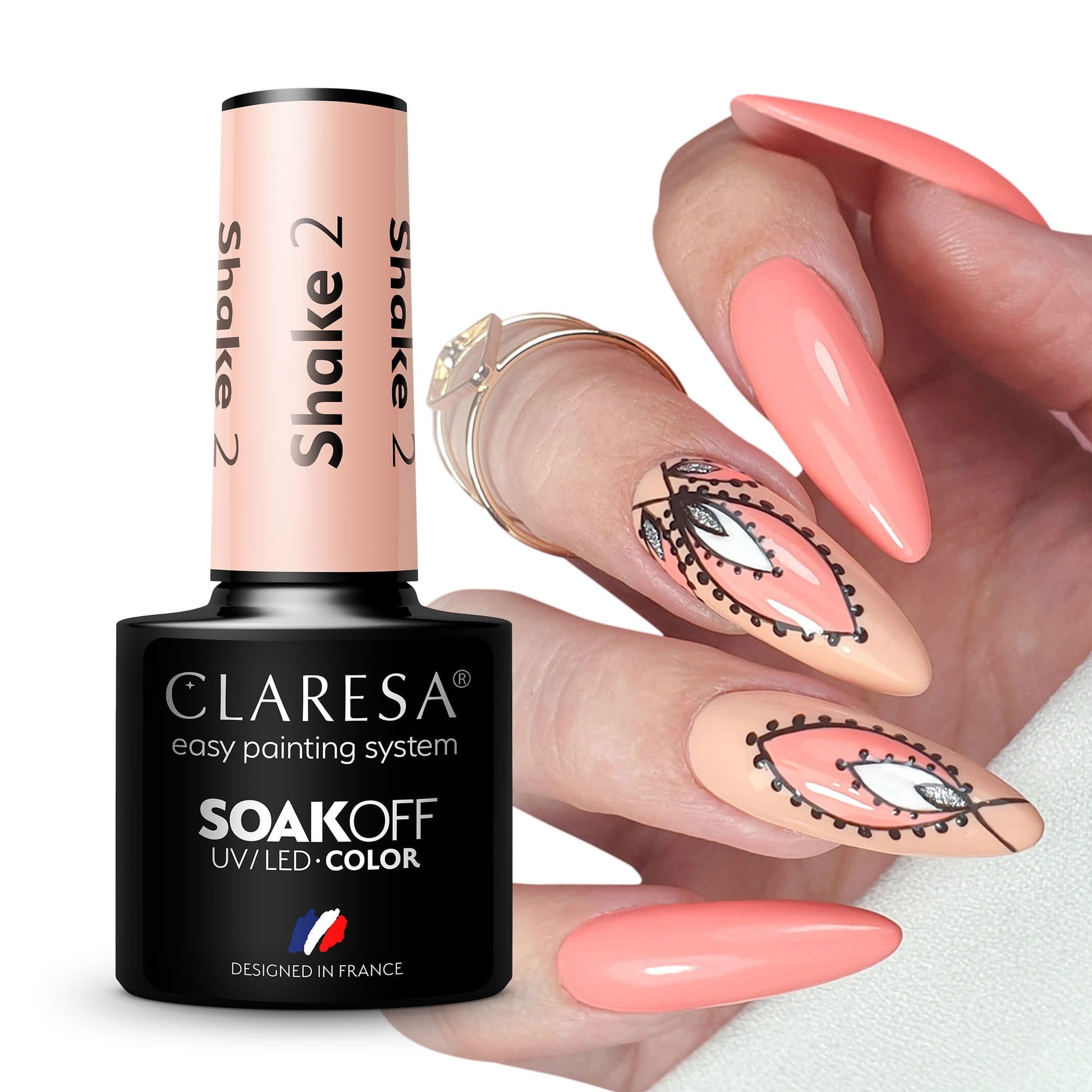 CLARESA Vernis à ongles hybride SHAKE 2 -5g