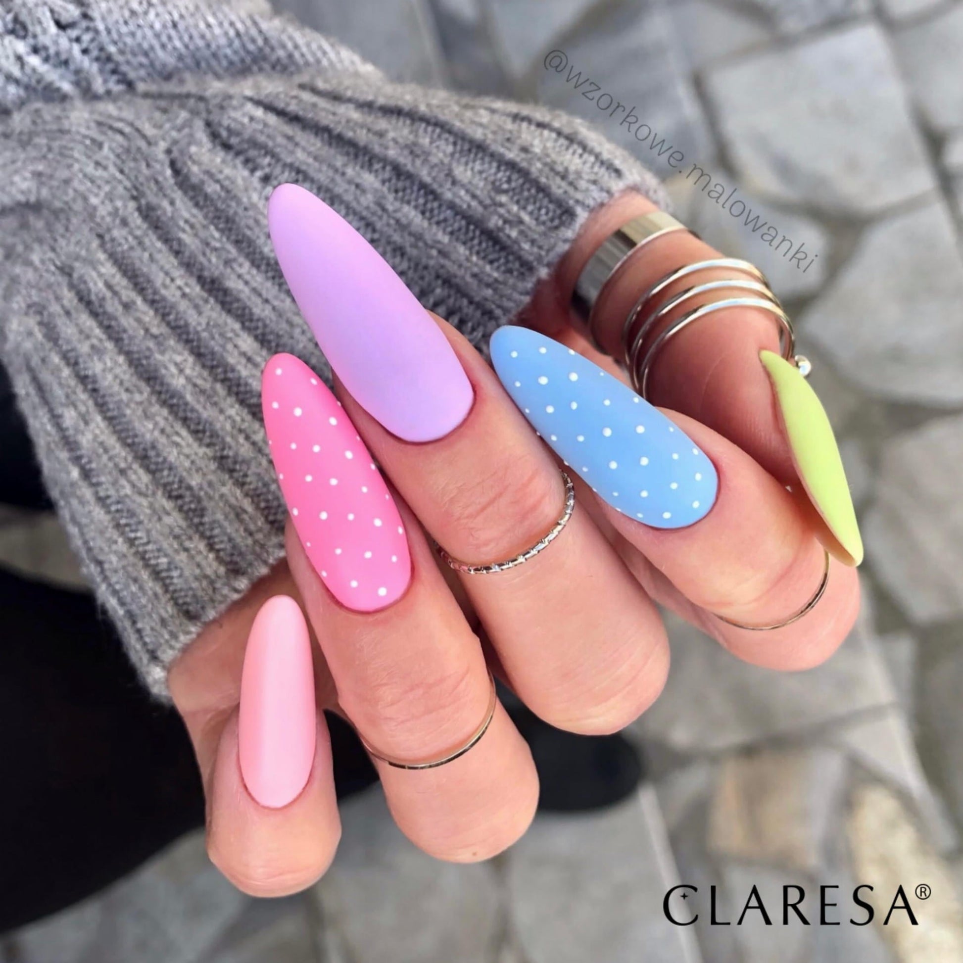 CLARESA Vernis à ongles hybride LOLLIPOP 4 -5g