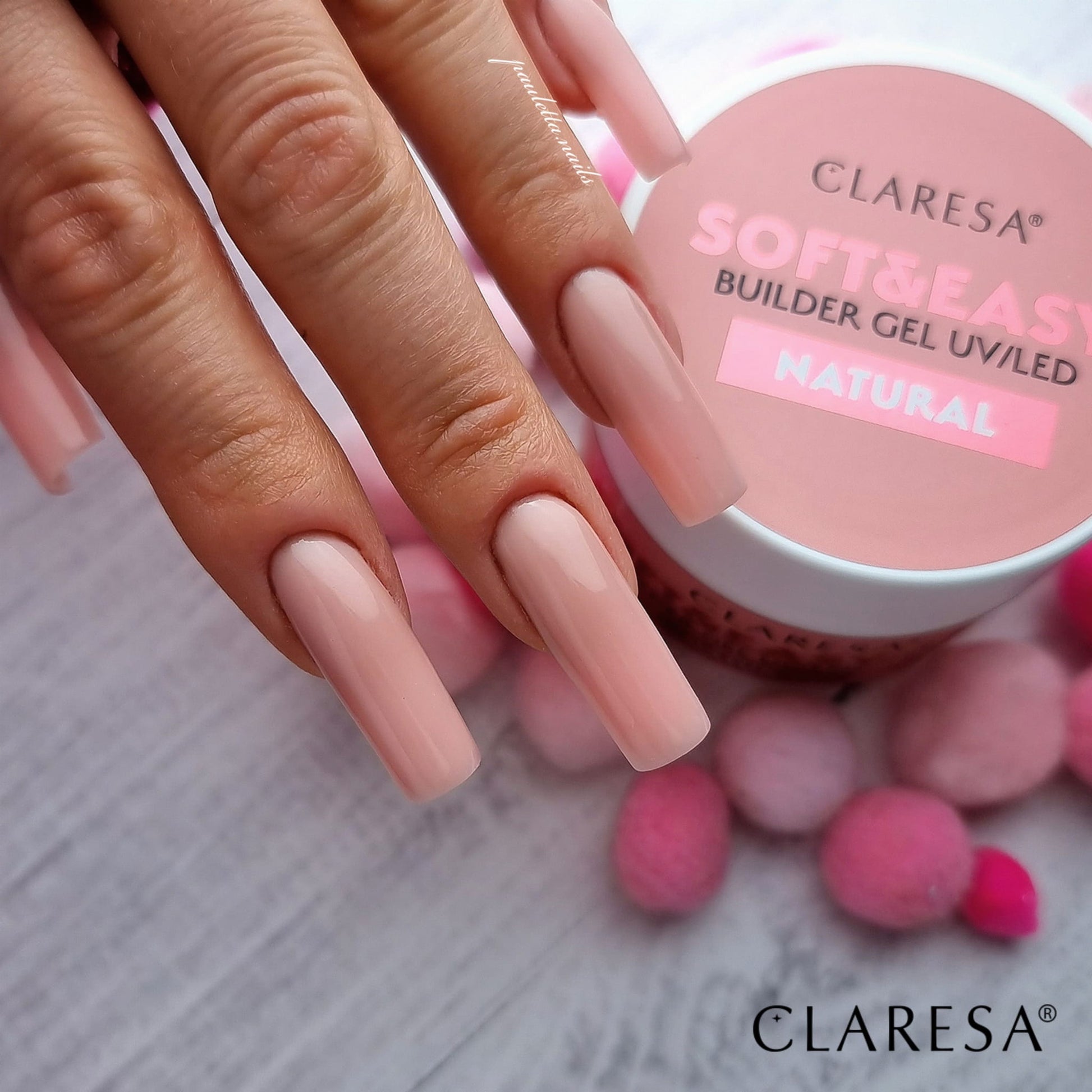 CLARESA Gel  SOFT&EASY BUILDER GEL NATURAL 45G