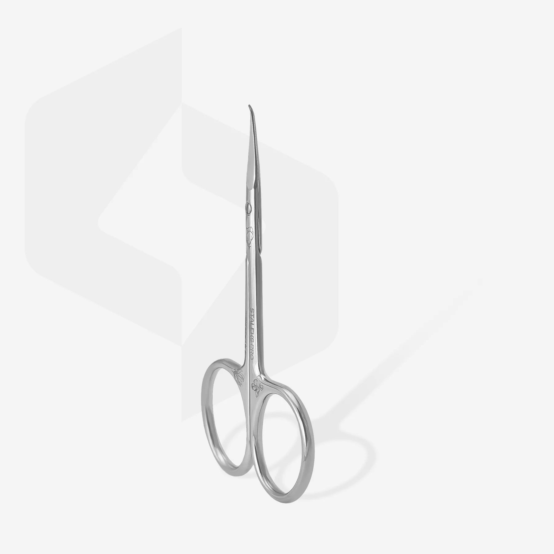 Staleks Pro Exclusive 23 Type 2 Professional Cuticle Scissors with Hook Magnolia SX-23/2m