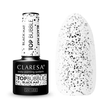 Claresa Top Bubble black Matt No wipe -5g-L