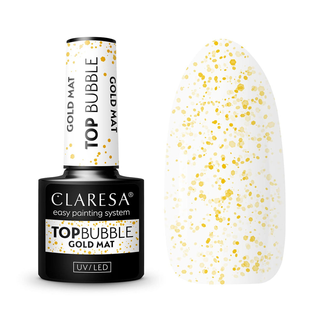 Claresa Top Bubble gold Matt No wipe -5g-L