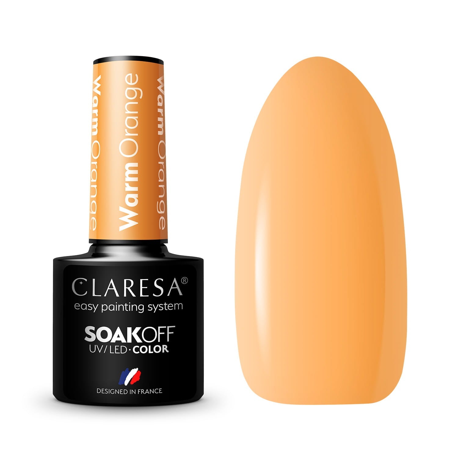 Claresa Vernis Hybride WARM ORANGE -5g